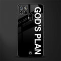 god's plan glass case for realme narzo 30a image