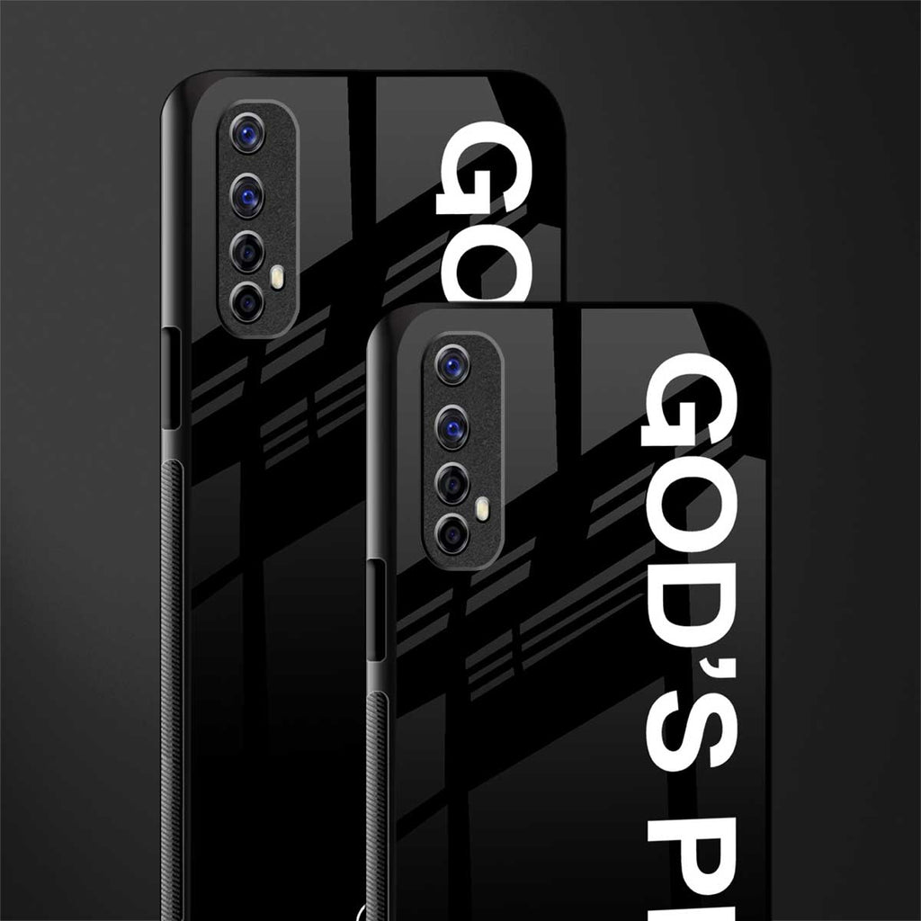 god's plan glass case for realme 7 image-2