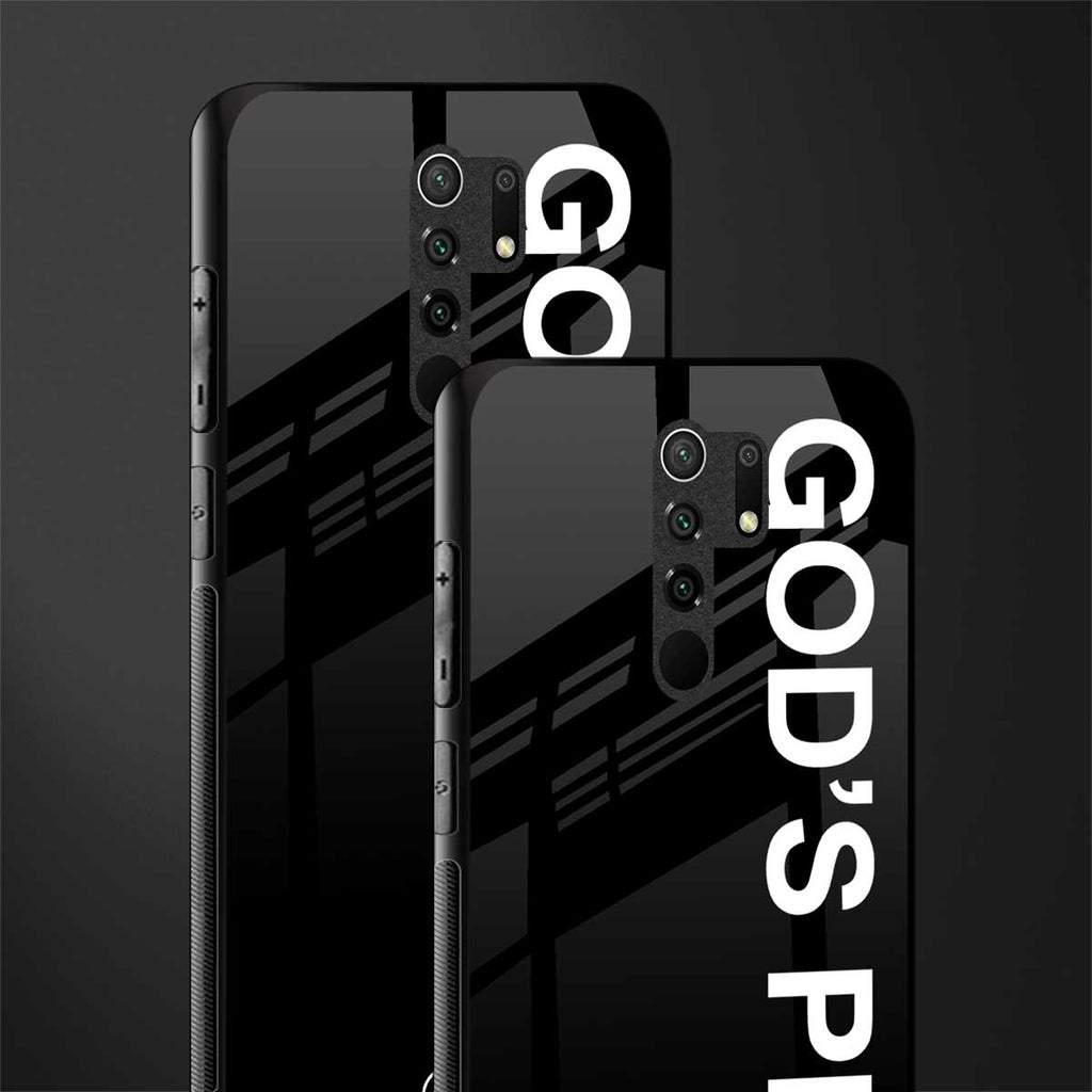 god's plan glass case for redmi 9 prime image-2
