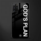 god's plan glass case for samsung galaxy s20 plus image