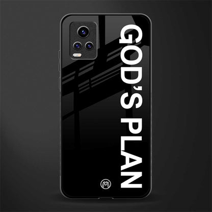 god's plan glass case for vivo v20 image