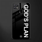 god's plan glass case for oppo a15 image