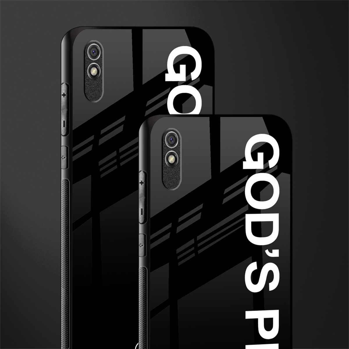 god's plan glass case for redmi 9i image-2