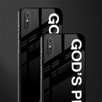 god's plan glass case for redmi 9a image-2
