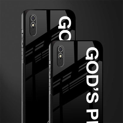 god's plan glass case for redmi 9a image-2