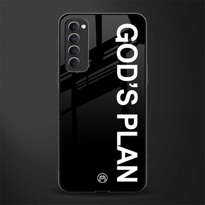 god's plan glass case for oppo reno 4 pro image