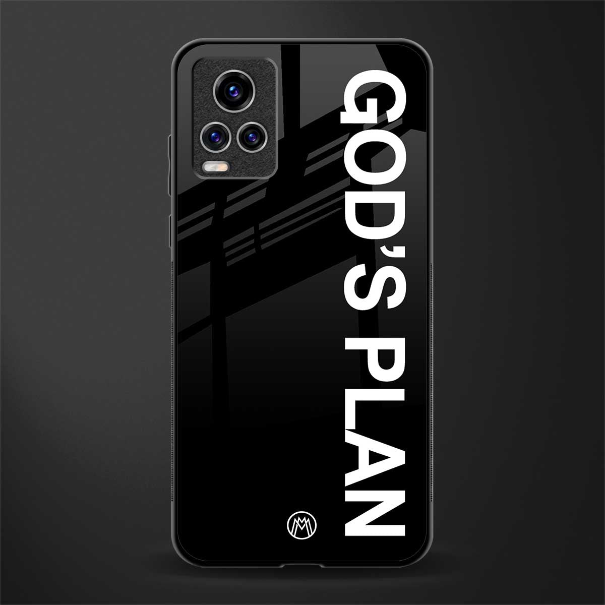 god's plan glass case for vivo v20 pro image