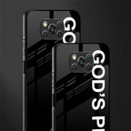 god's plan glass case for poco x3 image-2