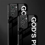 god's plan glass case for redmi note 10 image-2
