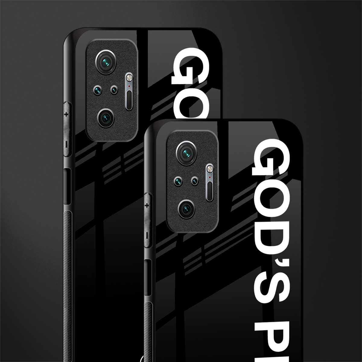 god's plan glass case for redmi note 10 pro max image-2