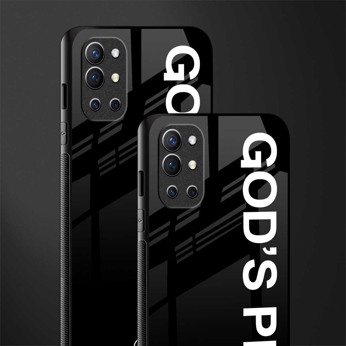 god's plan glass case for oneplus 9r image-2