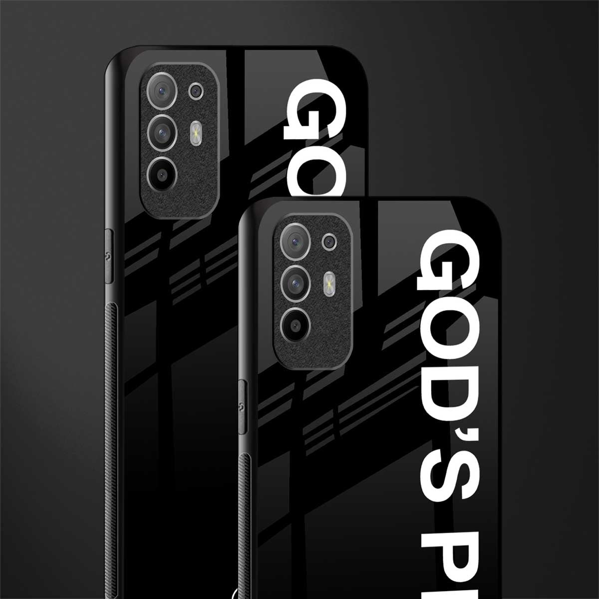 god's plan glass case for oppo f19 pro plus image-2