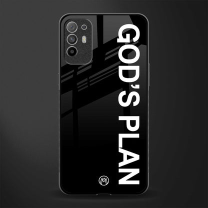god's plan glass case for oppo f19 pro plus image