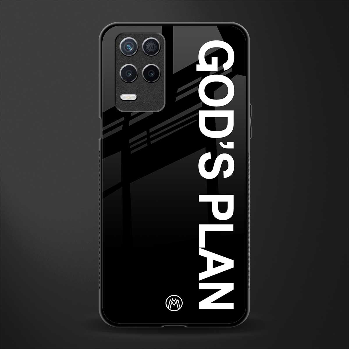 god's plan glass case for realme 8 5g image