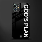 god's plan glass case for iphone 11