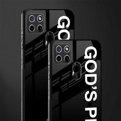 god's plan glass case for realme c21 image-2