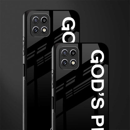 god's plan glass case for samsung galaxy a22 5g image-2