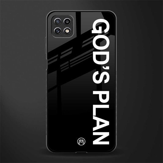 god's plan glass case for samsung galaxy a22 5g image