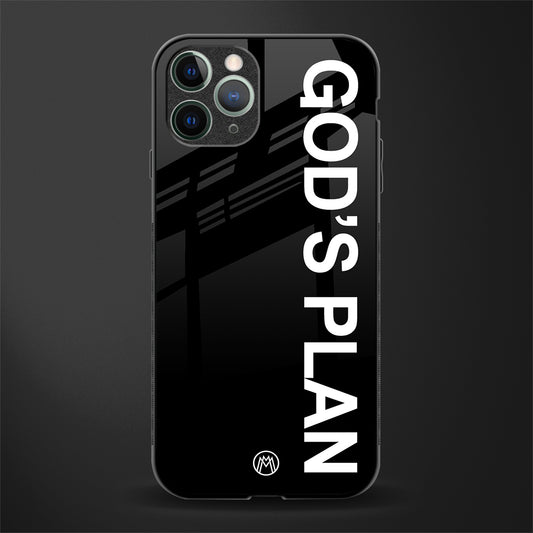 god's plan glass case for iphone 11 pro max image