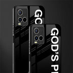 god's plan glass case for vivo y21s image-2