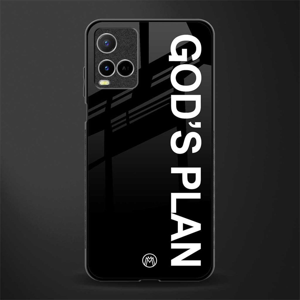 god's plan glass case for vivo y21s image