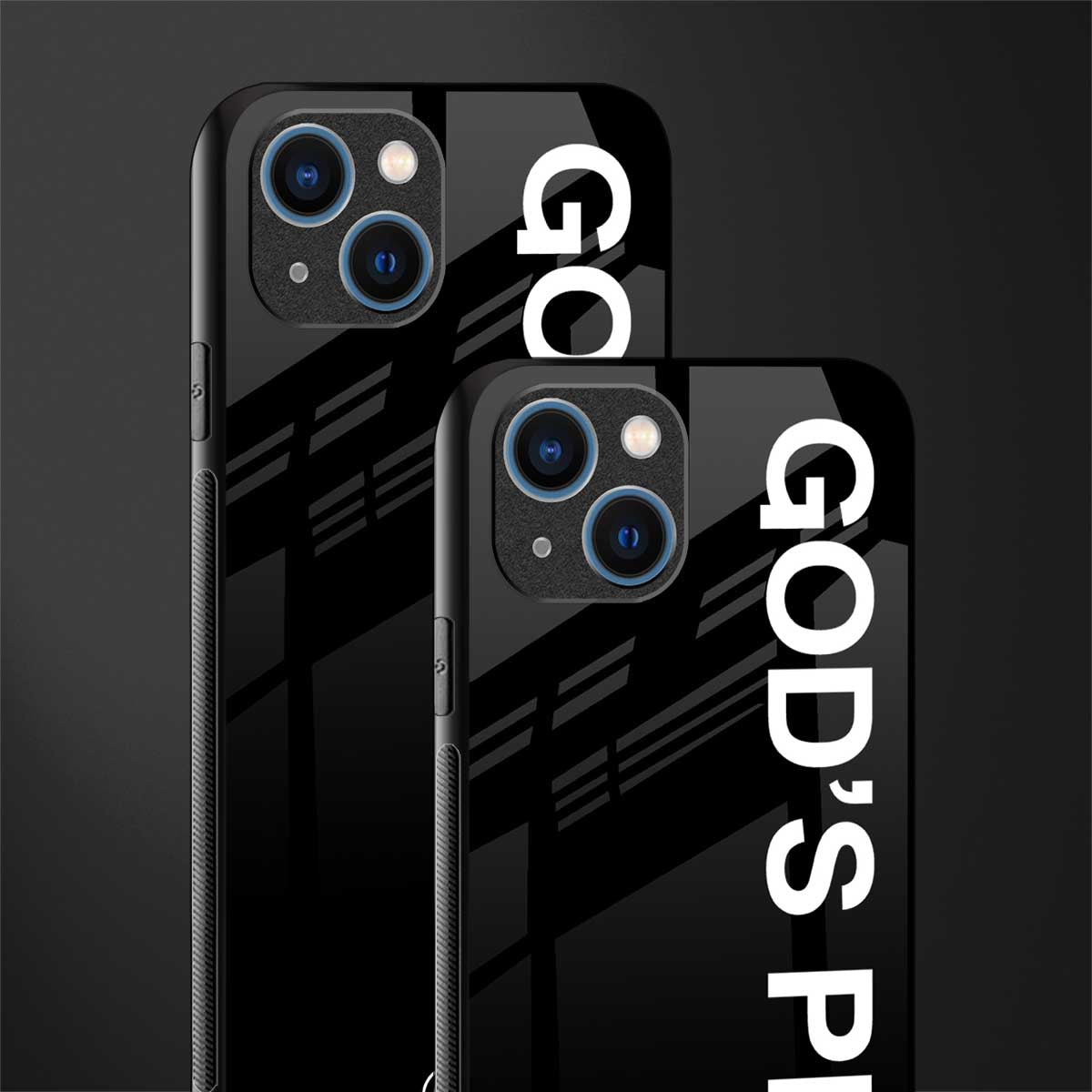 god's plan glass case for iphone 13 image-2