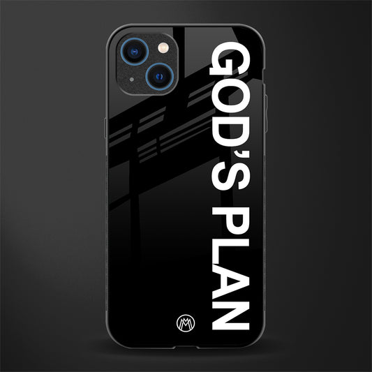 god's plan glass case for iphone 13 image