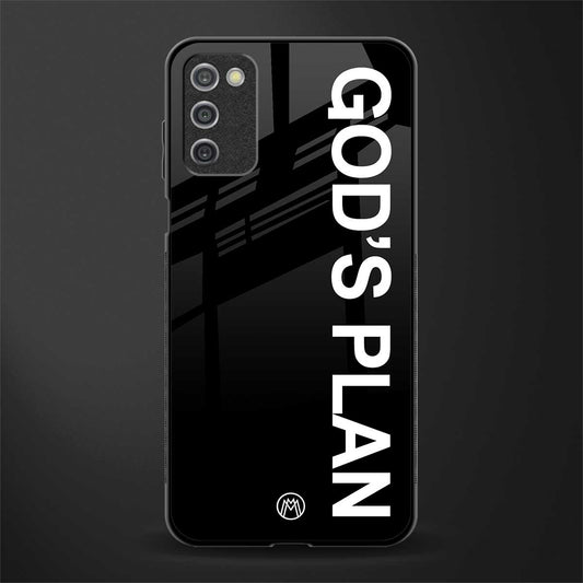 god's plan glass case for samsung galaxy a03s image