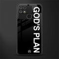 god's plan back phone cover | glass case for realme narzo 50a