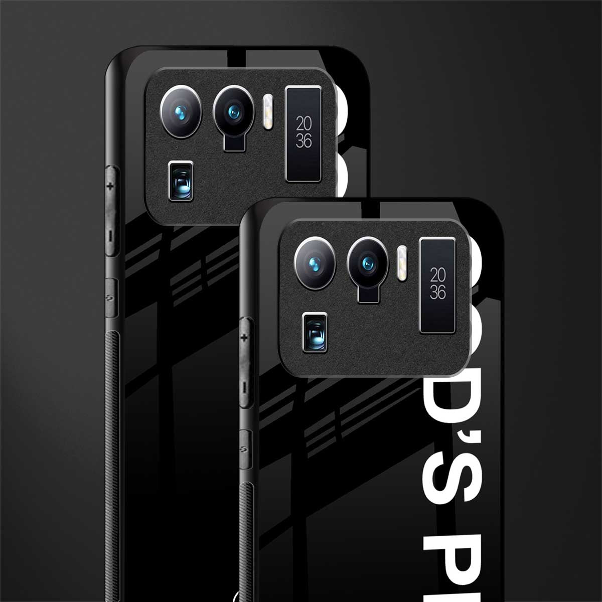 god's plan glass case for mi 11 ultra 5g image-2