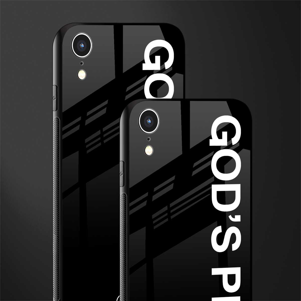 god's plan glass case for iphone xr image-2