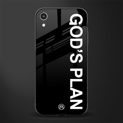 god's plan glass case for iphone xr image