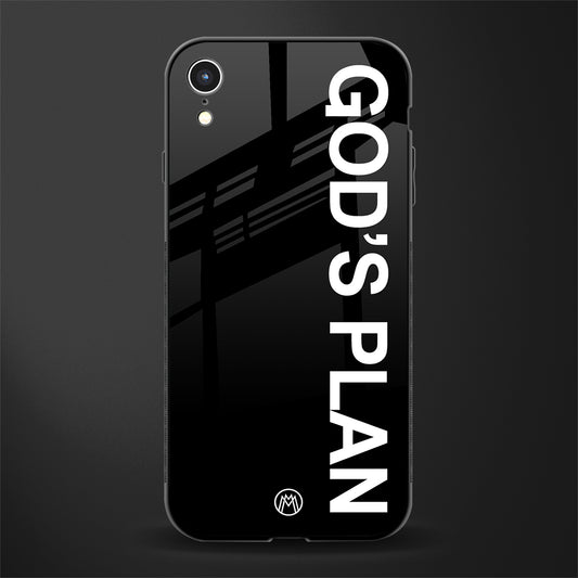 god's plan glass case for iphone xr image