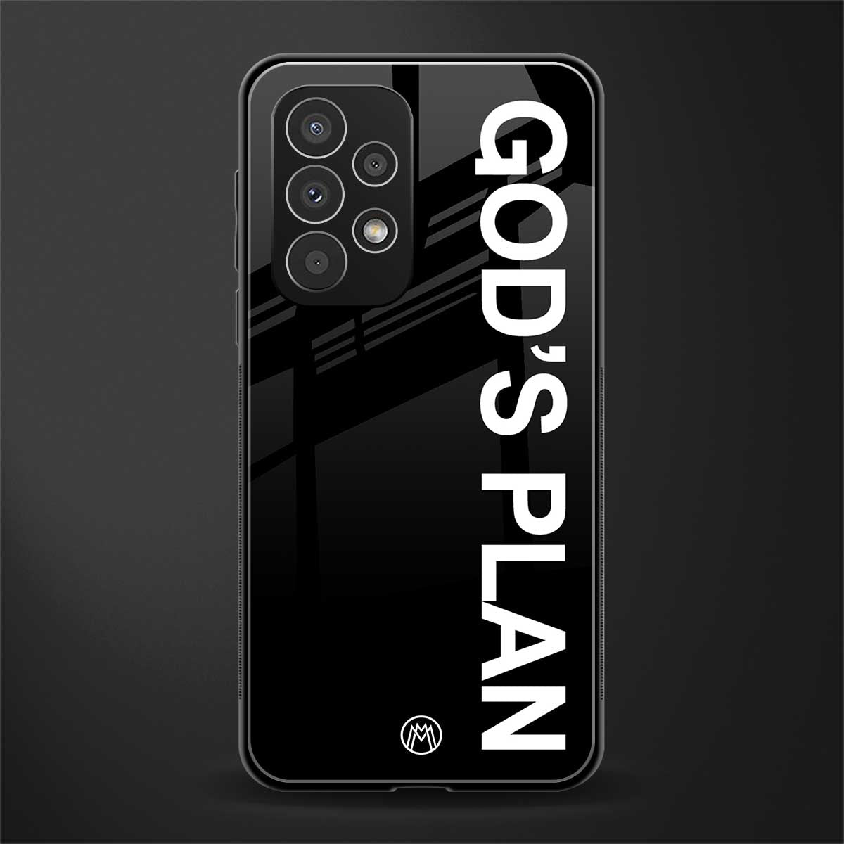 god's plan back phone cover | glass case for samsung galaxy a53 5g