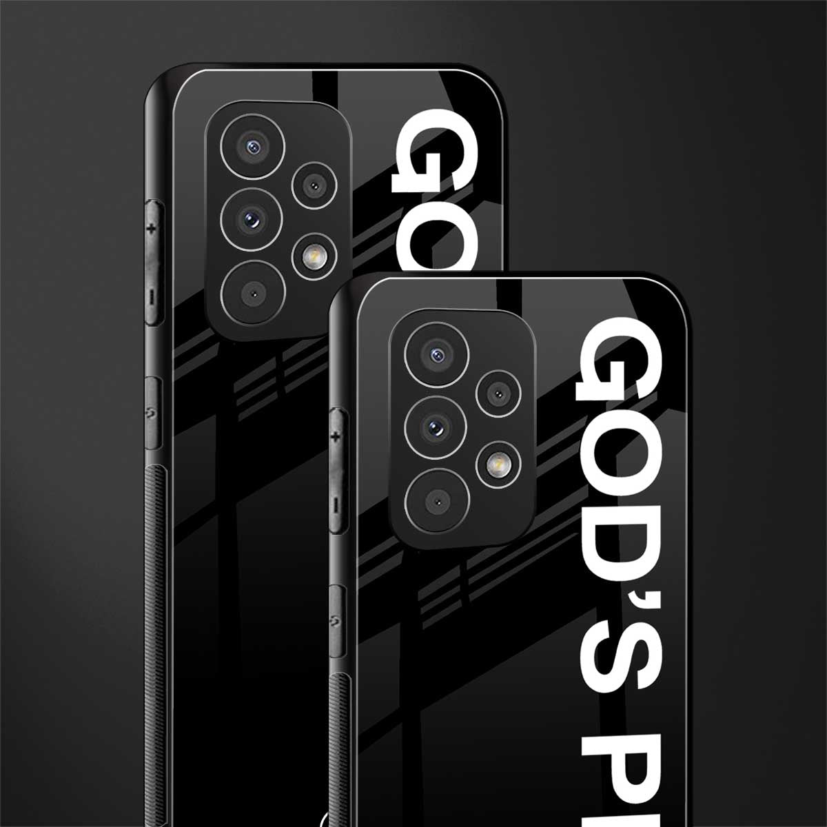 god's plan back phone cover | glass case for samsung galaxy a73 5g