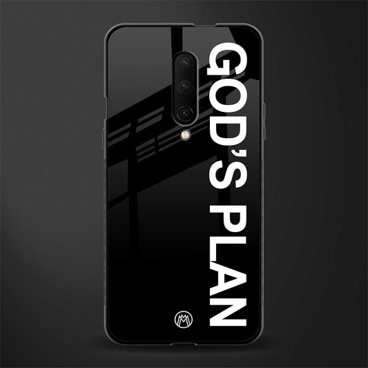 god's plan glass case for oneplus 7 pro image