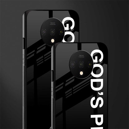 god's plan glass case for oneplus 7t image-2