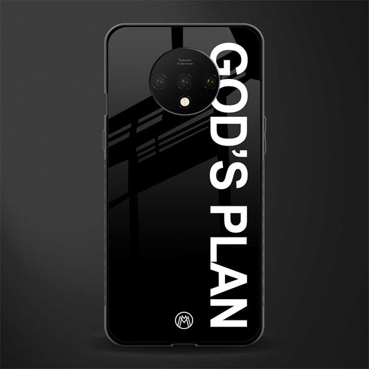 god's plan glass case for oneplus 7t image