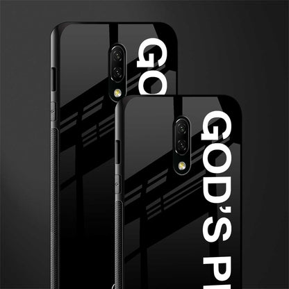 god's plan glass case for oneplus 7 image-2