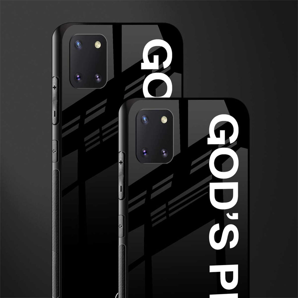 god's plan glass case for samsung a81 image-2
