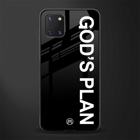 god's plan glass case for samsung galaxy note 10 lite image