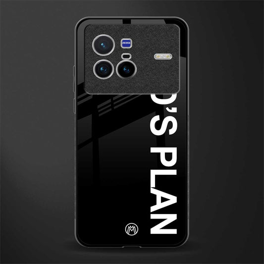 god's plan glass case for vivo x80 image