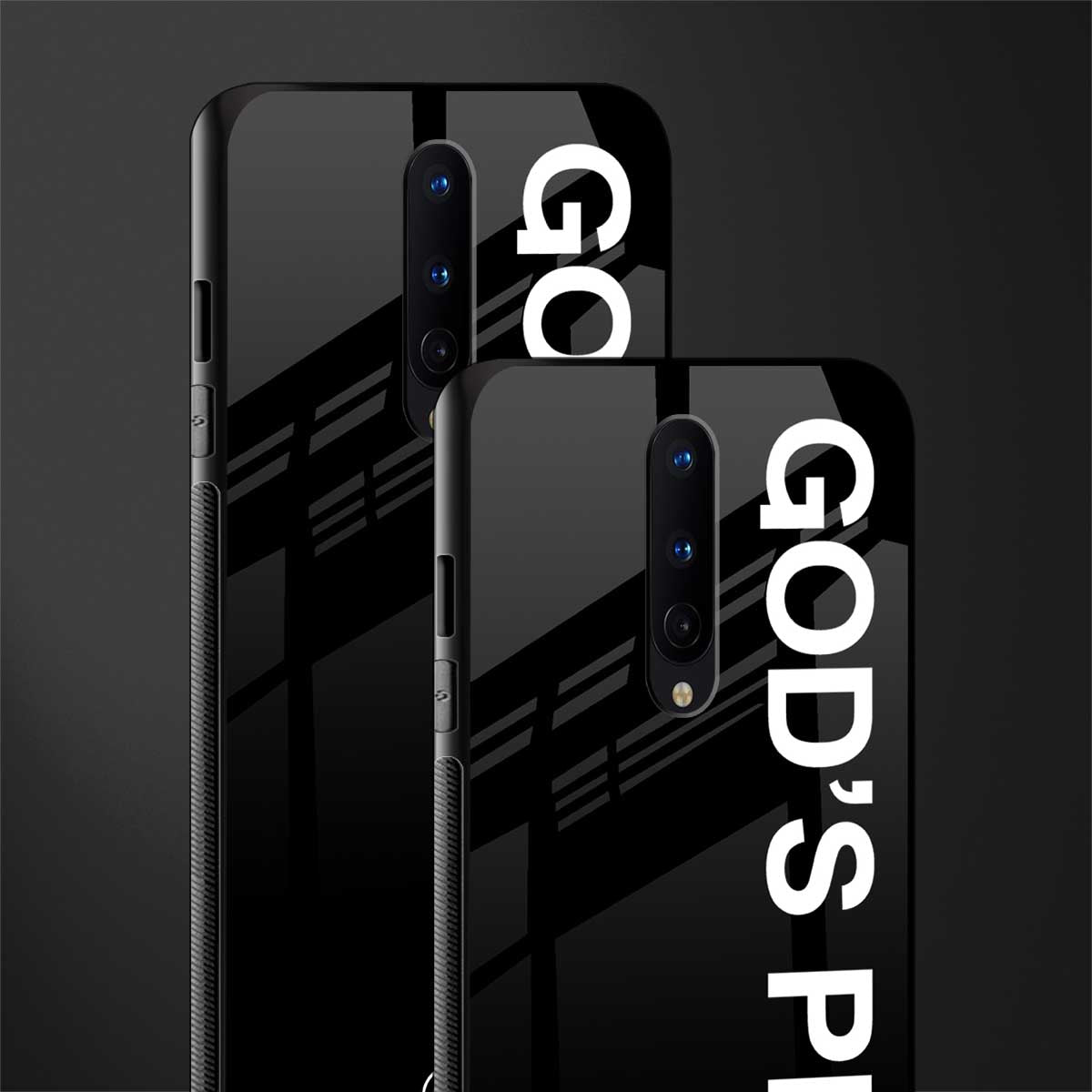 god's plan glass case for oneplus 8 image-2