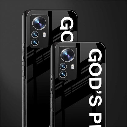 god's plan back phone cover | glass case for xiaomi 12 pro