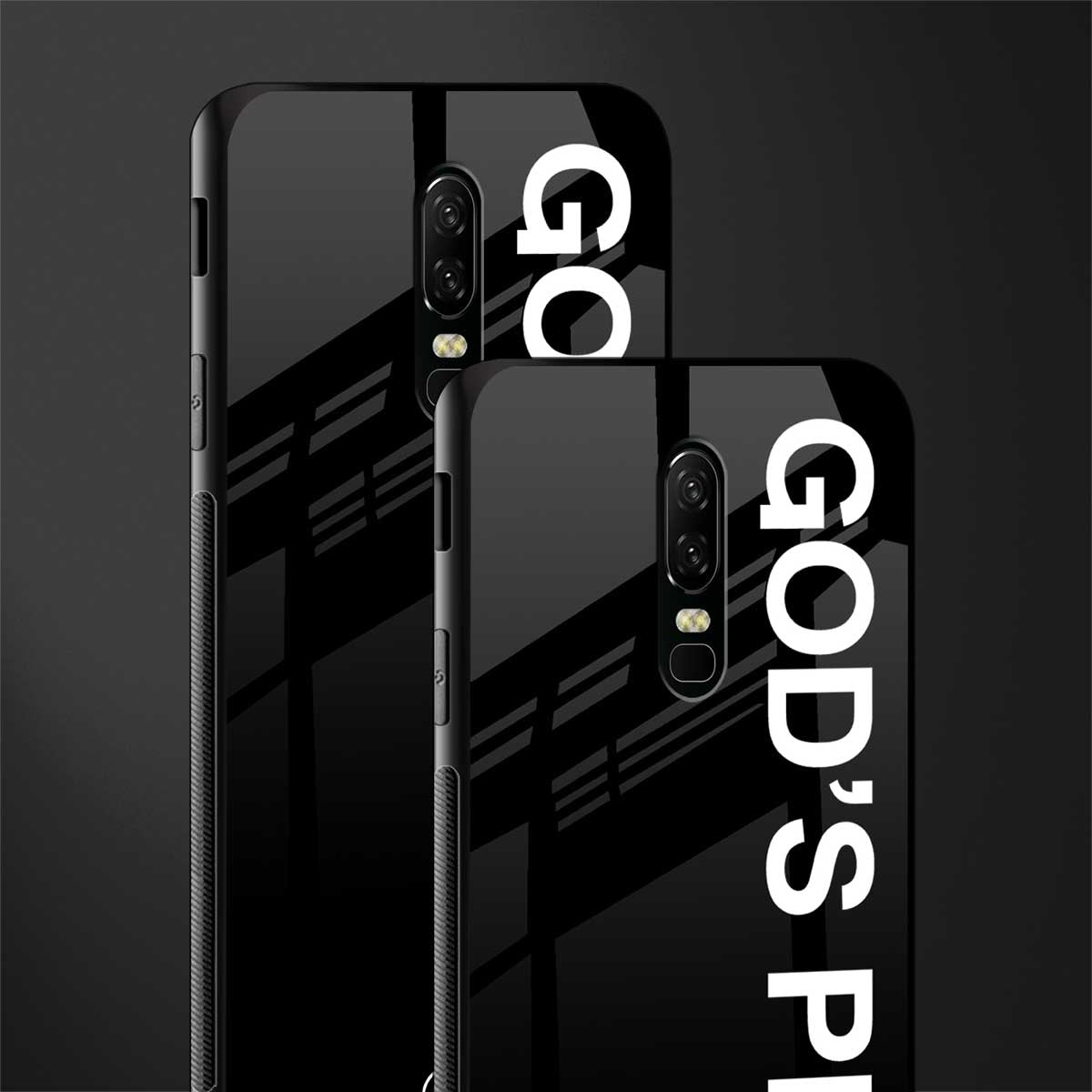 god's plan glass case for oneplus 6 image-2