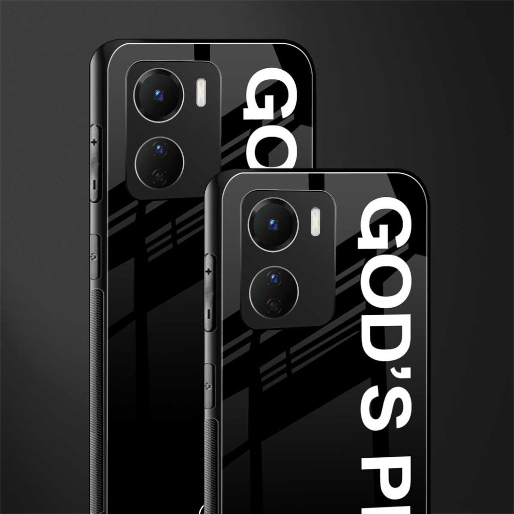 god's plan back phone cover | glass case for vivo y16