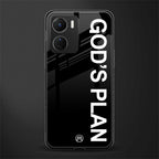god's plan back phone cover | glass case for vivo y16