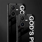 god's plan back phone cover | glass case for vivo y22