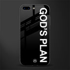 god's plan glass case for iphone 7 plus image