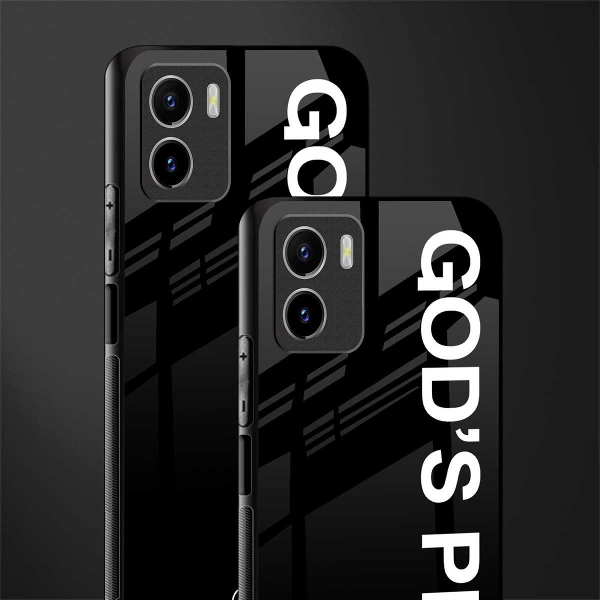 god's plan back phone cover | glass case for vivo y72